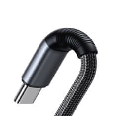 Joyroom 2v1 kabel Speedy Series USB-C - USB-C / iPhone Lightning 100 W 1,5 m črn