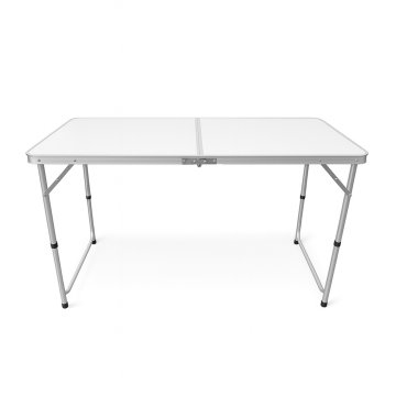 Aga Zložljiva kamping miza 120x60x53/62/70 cm
