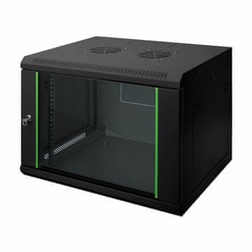 Digitus zidni kabinet 7U 416 600x450 črn sestavljen DN-19 07-U-EC-SW