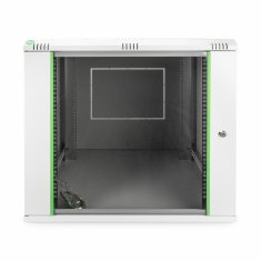 Digitus zidni kabinet 12U 638 600x600 siv sestavljen DN-19 12U-6/6-EC