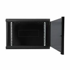 Digitus zidni kabinet 12U 638 600x450 črn sestavljen DN-19 12-U-EC-SW