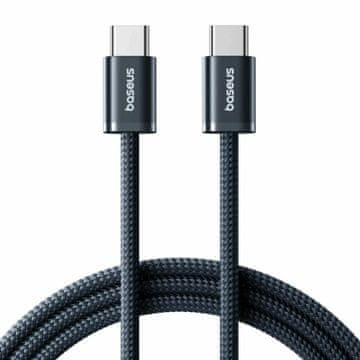 BASEUS kabel USB C-C 1m 100W 20V 5A pleten kozmik črna Dynamic 4