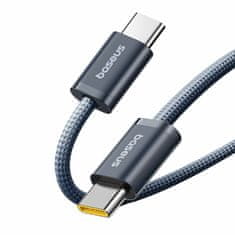 BASEUS kabel USB C-C 1m 100W 20V 5A pleten kozmik črna Dynamic 4
