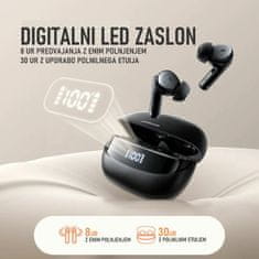 Joyroom slušalke JR-BB3 črne bluetooth
