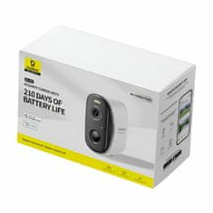 BASEUS IP kamera 3.0MP brezžična zunanja vgrajen akumulator S0ST002130
