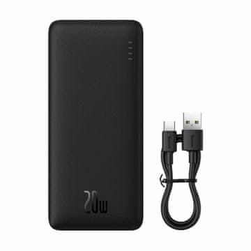 BASEUS prenosna baterija 20.000mAh 20W PowerBank Airpow črna P10022804113-00