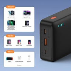 BASEUS prenosna baterija 20.000mAh 20W PowerBank Airpow črna P10022804113-00
