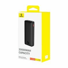 BASEUS prenosna baterija 20.000mAh 20W PowerBank Airpow črna P10022804113-00