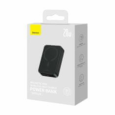 BASEUS prenosna baterija 20.000mAh 20W PowerBank magsafe črna PPCX150001