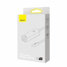 BASEUS pretvornik USB 3.1 TipC-Mrežni UTP Giga črn WKQX000301