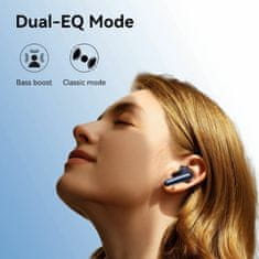 Joyroom slušalke črne bluetooth z mikrofonom ANC JR-FN2