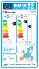 INVENTOR Aria 5 AR5V-12WFI R32 klimatska naprava