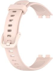 Silikonski trak za Huawei Watch Band 10, 9, 8 - Roza