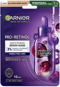 Garnier Gladilna serumska maska Skin Naturals Pro-Retinol 22 g