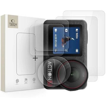 Tech-protect Glass Fit 2x zaščitno steklo za DJI Osmo Action 5 Pro
