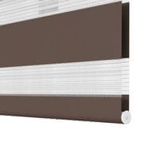 Vidaxl Črtasti Zebra Rolo / Senčilo 140 x 175 cm Kremna Barva