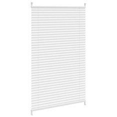 Vidaxl Plise Harmonika Zavese velikost 90 x 125 cm Bele barve