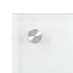 Vidaxl Kuhinjska zaščitna obloga prozorna 90x50 cm kaljeno steklo
