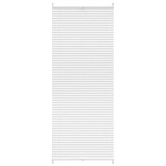 Vidaxl Plise Harmonika Zavese velikost 90 x 200 cm Bele barve