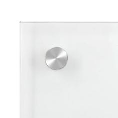 Vidaxl Kuhinjska zaščitna obloga prozorna 90x40 cm kaljeno steklo