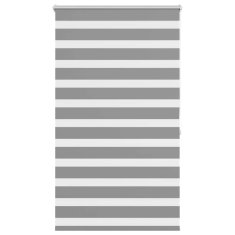 Vidaxl Črtasti Zebra Rolo / Senčilo velikost 80 x 175 cm Siva barva