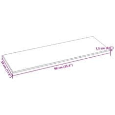 Vidaxl Stenski paneli 12 kosov modri 90x30 cm blago 3,24 m²