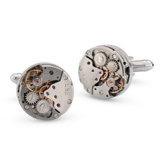 Modne manšetne gumbe Clockwork Machine KS-218