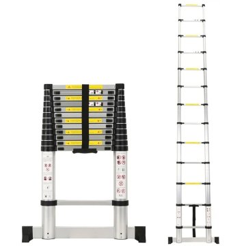 MXM Teleskopska lestev - 3,8 m, aluminij