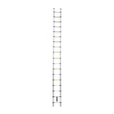 MXM 2v1 teleskopske pregibne lestve / dvokrake - 5,6 m, aluminijaste