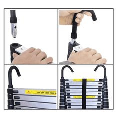 MXM Varnostne kljuke za teleskopsko lestev