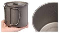 MXM Titanov lonec s pokrovom - 600 ml