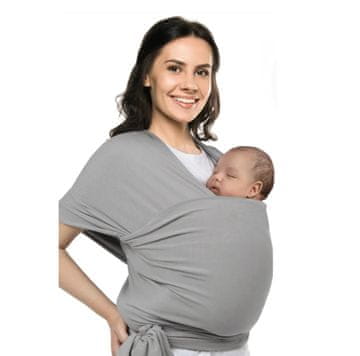 MXM Otroški šal - svetlo siv