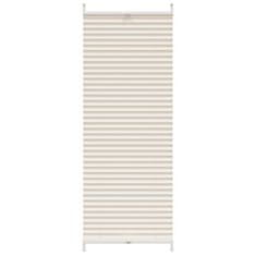 Vidaxl Plise Zavesa velikost 60 x 100 cm Krem barva