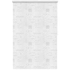 Vidaxl Rolo zavesa za prho 140x240 cm splash