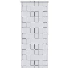 Vidaxl Rolo zavesa za prho 100x240 cm kvadratni vzorci