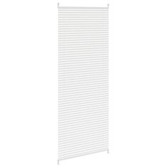 Vidaxl Plise Harmonika Zavese velikost 80 x 200 cm Bele barve