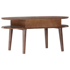 Vidaxl Klubska mizica 100x50x46 cm trden akacijev les