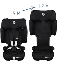Maxi-Cosi Nomad XL Plus i-Size avtosedež, 76-150 cm, črn (8063671110)