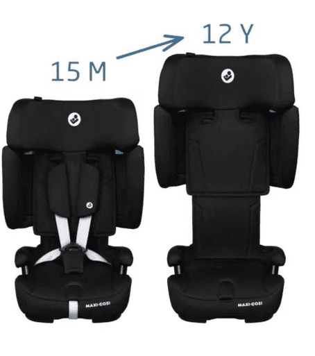  Maxi Titan Nomad XL Plus i-Size avtosedež, 76-150 cm, črn
