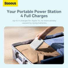 BASEUS Powerbank Magnetic Mini 20000 mAh 20 W + kabel USB-C bel
