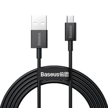 BASEUS Kabel Superior USB-A - micro USB 2A 2m - črn