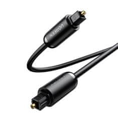 Ugreen Optični kabel za digitalni avdio signal Toslink SPDIF 1,5 m, siv