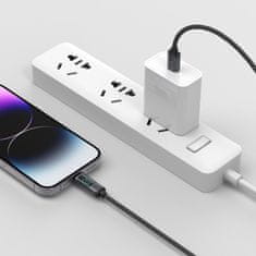 Joyroom Kabel za iPhone z LED zaslonom Lightning - USB-C 2,4 A 1,2 m črn