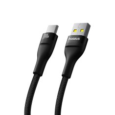 BASEUS Kabel Flash 2 USB-A - USB-C 100 W, 1 m, črn