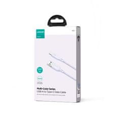 Joyroom Kabel Multi-Color Series USB-A - USB-C 100 W, hiter prenos, 1 m, vijoličen