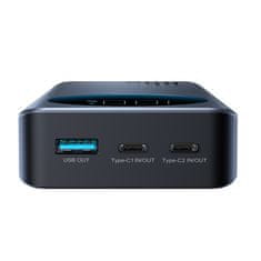 Joyroom Digitalni powerbank 20000 mAH 65 W 3 A USB USB-C črn