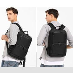 WOZINSKY Premium nahrbtnik za prenosni računalnik 15,6'' vodoodporen 42x11x30 cm - črn
