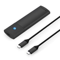 Orico Žep za ohišje diska PWM2 M.2 NGFF SATA USB-C 5 Gb/s – črn