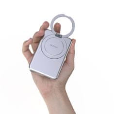 DUDAO Powerbank K28 10000mAh z MagSafe z kovinskim ohišjem in stojalom PD 22,5W - siv