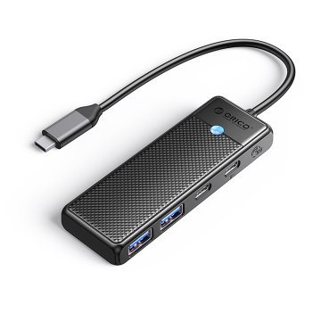 Orico Hub PAPW2AC-C3 razdelilnik USB-C na USB-A USB-C - črn
